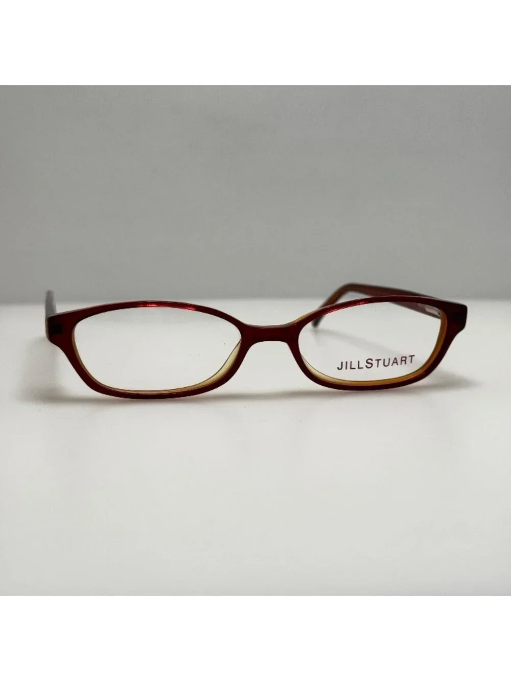 Jill Stuart JS 109-2 Burgundy Gold Eyeglasses Eye Glasses Frames 49-16-140